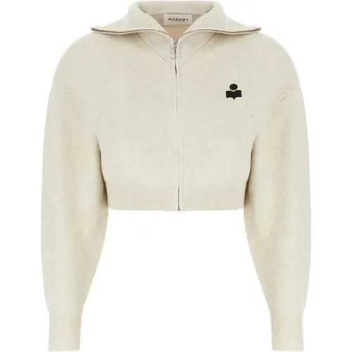 Zip-Through Sweatshirt für Frauen , Damen, Größe: XS - Isabel Marant Étoile - Modalova