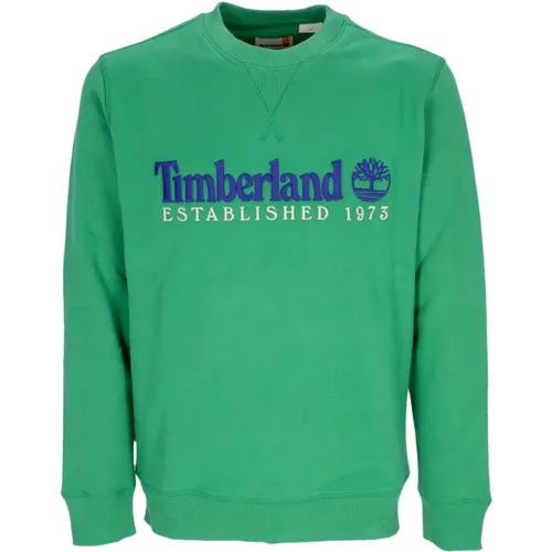 Vintage Crewneck Sweatshirt EST 1973 , Herren, Größe: L - Timberland - Modalova