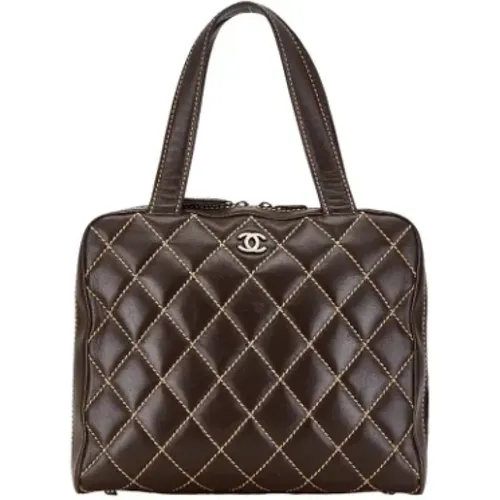 Pre-owned Leather handbags , female, Sizes: ONE SIZE - Chanel Vintage - Modalova