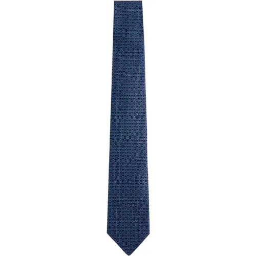 Elegant Silk Ties Collection , male, Sizes: ONE SIZE - Salvatore Ferragamo - Modalova