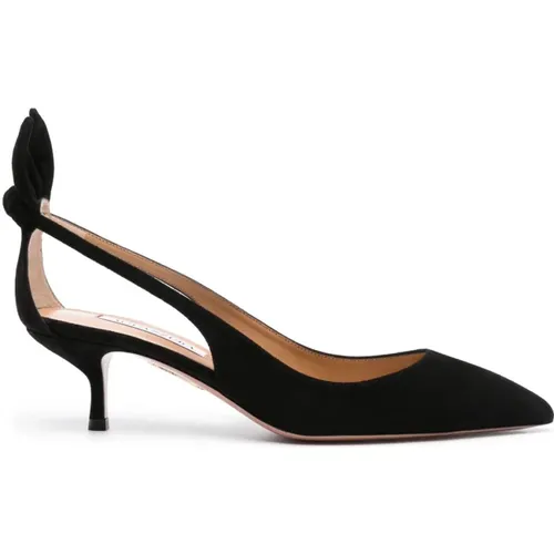 Bow Tie High Heel Shoe , female, Sizes: 7 UK, 4 1/2 UK, 3 UK, 5 UK, 5 1/2 UK - Aquazzura - Modalova
