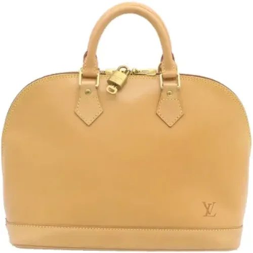 Pre-owned Leather handbags , female, Sizes: ONE SIZE - Louis Vuitton Vintage - Modalova