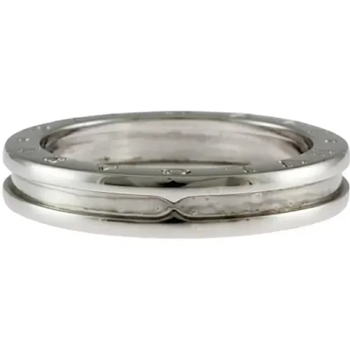 Pre-owned White Gold rings , female, Sizes: ONE SIZE - Bvlgari Vintage - Modalova