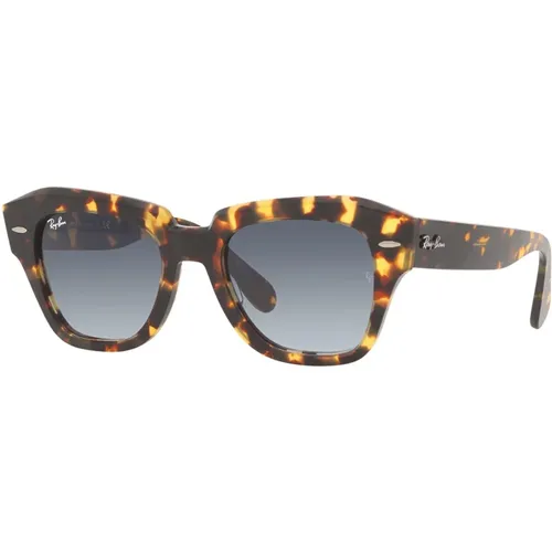 Quadratische Wayfarer Sonnenbrille,RB2186 Gelbe Sonnenbrille - Ray-Ban - Modalova