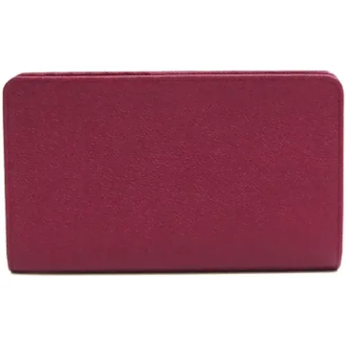 Pre-owned Leather wallets , female, Sizes: ONE SIZE - Bvlgari Vintage - Modalova