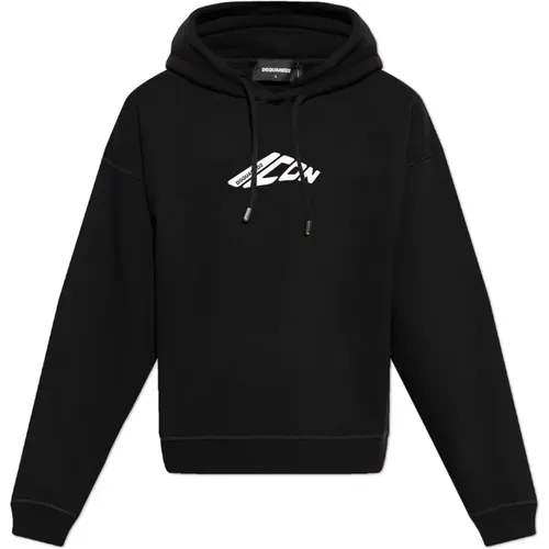 Sweatshirt mit Logo , Herren, Größe: 2XL - Dsquared2 - Modalova