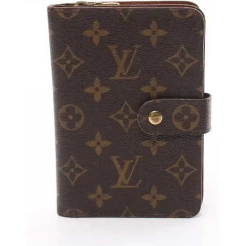 Pre-owned Leather wallets , female, Sizes: ONE SIZE - Louis Vuitton Vintage - Modalova