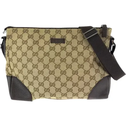 Pre-owned Canvas crossbody-bags , female, Sizes: ONE SIZE - Gucci Vintage - Modalova