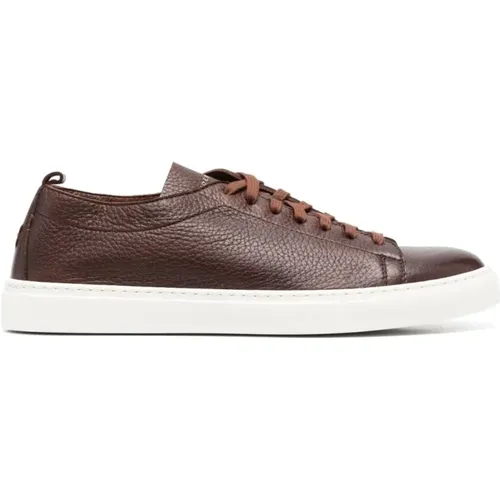 Byron Leather Sneakers for Men , male, Sizes: 5 UK - Henderson - Modalova