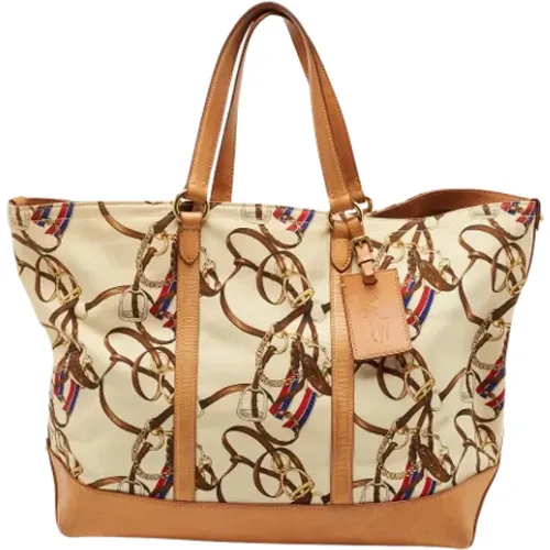 Pre-owned Canvas totes , female, Sizes: ONE SIZE - Ralph Lauren Pre-owned - Modalova