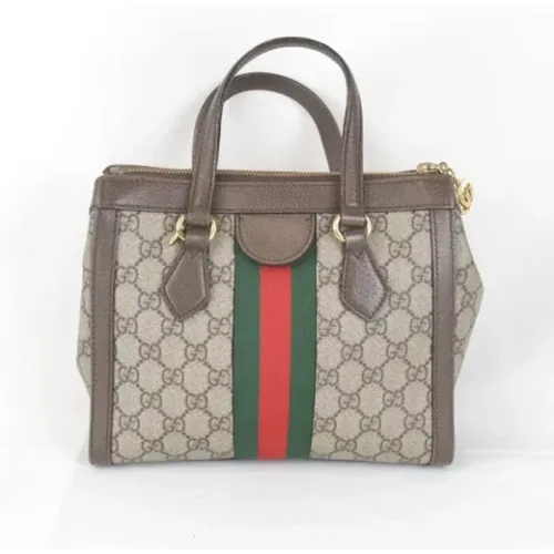 Pre-owned Canvas gucci-bags , female, Sizes: ONE SIZE - Gucci Vintage - Modalova