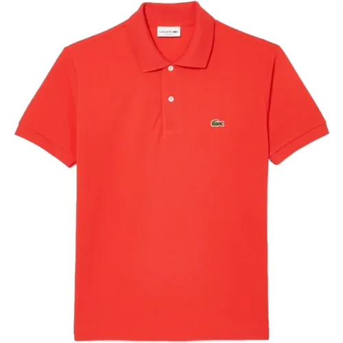 Klisches Herren Polo in Korallrot , Herren, Größe: 4XL - Lacoste - Modalova