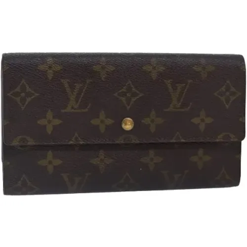 Pre-owned Canvas wallets , female, Sizes: ONE SIZE - Louis Vuitton Vintage - Modalova