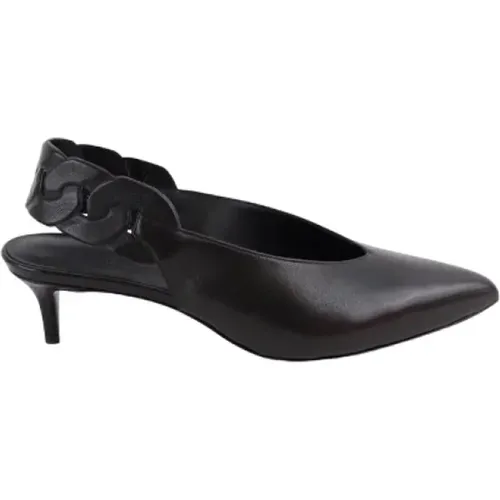 Pre-owned Leather heels , female, Sizes: 5 UK - Hermès Vintage - Modalova