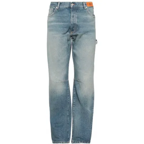 Schmale Ghost Pocket Jeans , Herren, Größe: W29 - Heron Preston - Modalova