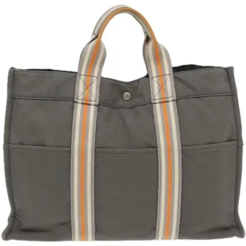 Pre-owned Canvas totes , female, Sizes: ONE SIZE - Hermès Vintage - Modalova