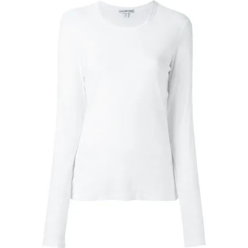 Long Sleeve Tops , female, Sizes: L, M, XS - James Perse - Modalova