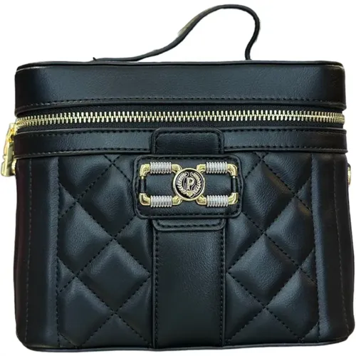 PU Handbag with Detachable Chain Strap , female, Sizes: ONE SIZE - Pollini - Modalova