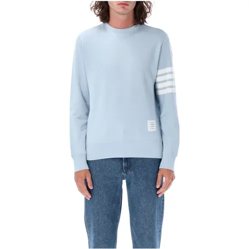 Light Knitwear Crewneck Classic , male, Sizes: L - Thom Browne - Modalova