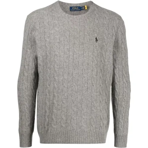 Herren LS Cable Strickpullover - Polo Ralph Lauren - Modalova