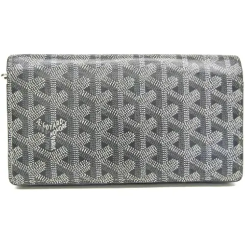 Pre-owned Canvas wallets , female, Sizes: ONE SIZE - Goyard Vintage - Modalova