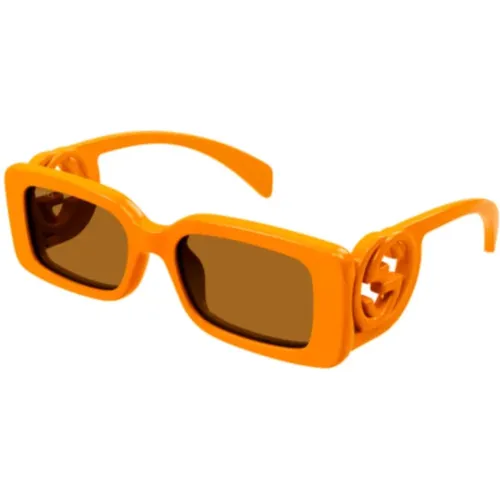 Elegant Sunglasses for a Timeless Look , unisex, Sizes: 54 MM - Gucci - Modalova