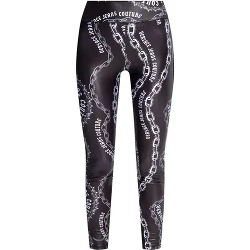 Trousers ***cv , female, Sizes: S, M, 2XS, 3XS, XS - Versace Jeans Couture - Modalova