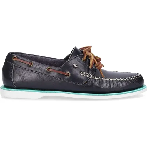 Boat Calf Leather Loafers , male, Sizes: 7 1/2 UK - Dsquared2 - Modalova