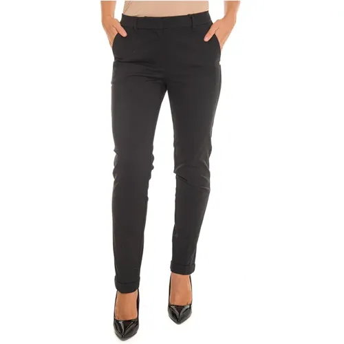 New York Style Hose mit amerikanischer Tasche , Damen, Größe: XS - Pennyblack - Modalova