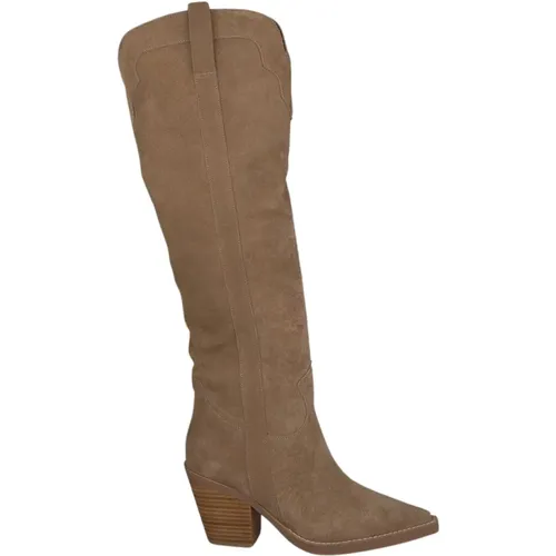 Leather Pointed Toe Ankle Boots , female, Sizes: 8 UK, 4 UK - Alma en Pena - Modalova