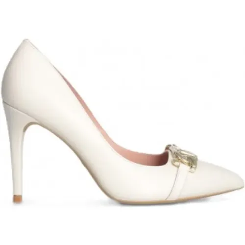 Ivory Leder Pumps , Damen, Größe: 36 EU - Liu Jo - Modalova