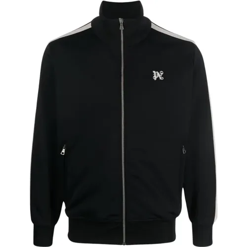 Monogram Sweatshirt , male, Sizes: S, L, M, XL - Palm Angels - Modalova