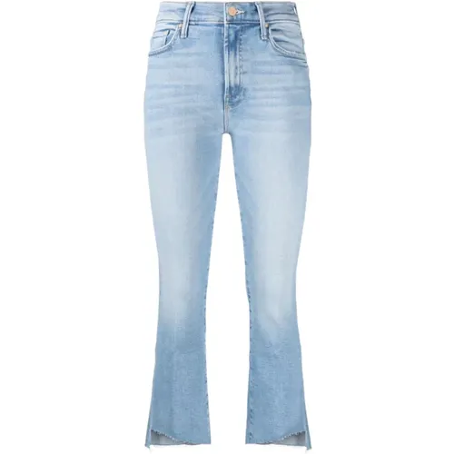 Denim Bootcut Fray Jeans , female, Sizes: W26 - Mother - Modalova