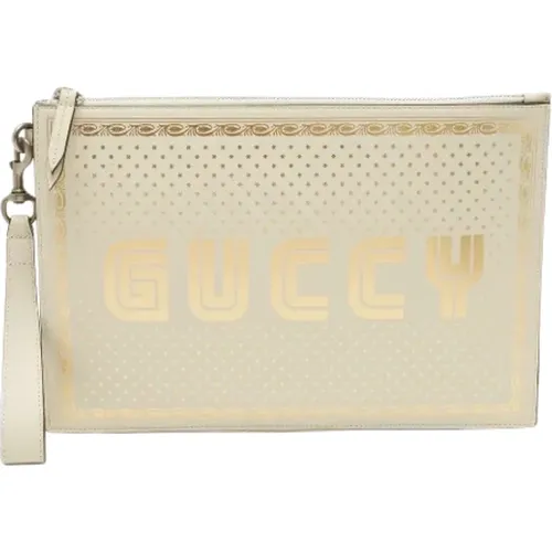 Pre-owned Leather clutches , female, Sizes: ONE SIZE - Gucci Vintage - Modalova