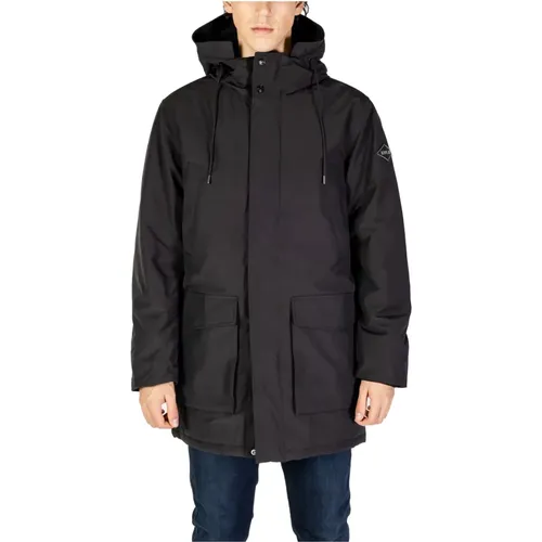 Nylon Poly Jacke Herbst/Winter Kollektion , Herren, Größe: M - Replay - Modalova