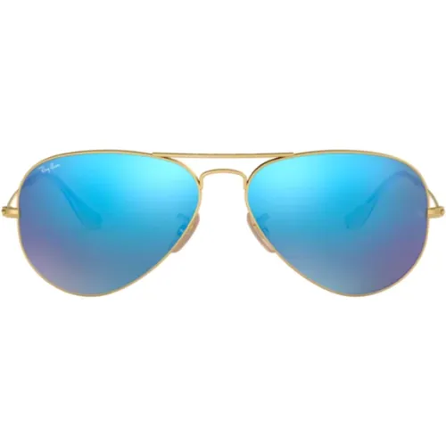 Iconische Aviator Sonnenbrille , Herren, Größe: 62 MM - Ray-Ban - Modalova