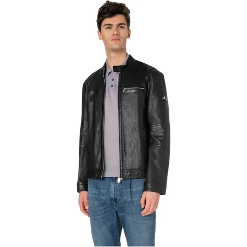 Soft Leather Biker Jacket , male, Sizes: 3XL - Peuterey - Modalova
