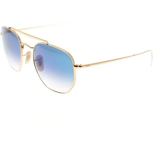 Sechseckige Sonnenbrille The Marshal Rb3648 , unisex, Größe: 54 MM - Ray-Ban - Modalova