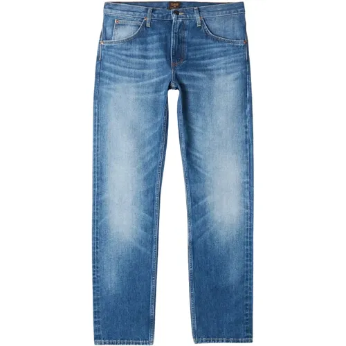 Z Selvedge Jeans , male, Sizes: W32, W31, W30, W33, W34, W36 - Lee - Modalova