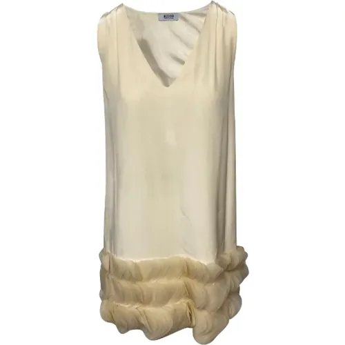 Pre-owned Silk dresses , female, Sizes: 5XL - Moschino Pre-Owned - Modalova