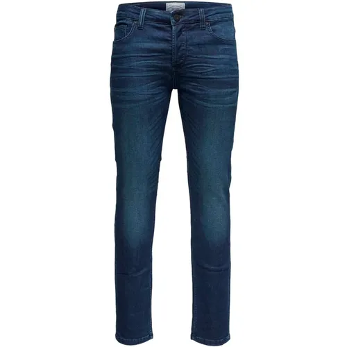 Slim-fit Jeans , Herren, Größe: W29 L32 - Only & Sons - Modalova