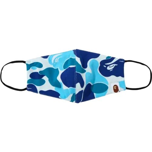 Limitierte Auflage Camo Gesichtsmaske Blau - A Bathing APE - Modalova
