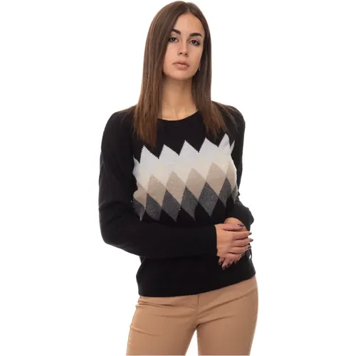 Round-neck pullover , female, Sizes: L - U.s. Polo Assn. - Modalova