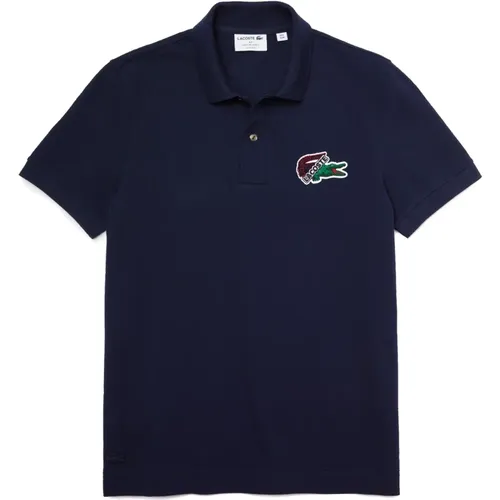Cotton Piqué Holiday Polo Shirt , male, Sizes: XL, L, M, S - Lacoste - Modalova