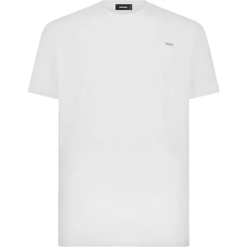 Cotton Cool Fit T-Shirt , male, Sizes: S, XL - Dsquared2 - Modalova