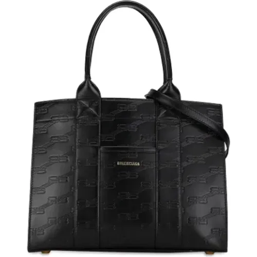 Pre-owned Leather totes , female, Sizes: ONE SIZE - Balenciaga Vintage - Modalova