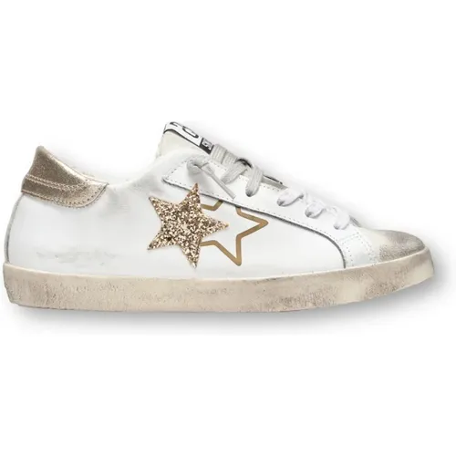 Glitter Gold One Star Sneakers , female, Sizes: 8 UK - 2Star - Modalova