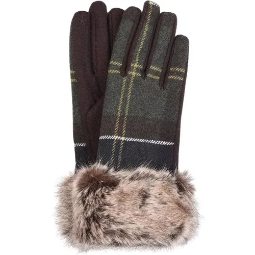 Graue Handschuhe für Männer , Damen, Größe: L - Barbour - Modalova