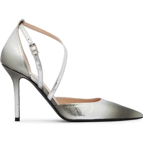 Schuhe Silber , Damen, Größe: 39 EU - Fabi - Modalova