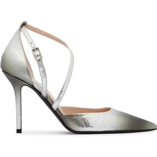 Shoes Silver , female, Sizes: 5 1/2 UK, 7 UK, 4 UK, 5 UK, 4 1/2 UK, 3 UK - Fabi - Modalova